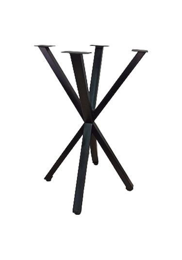 Bin1Fırsatt Metal Masa Ayağı Cafe Restoran Bahçe Balkon Mutfak Masası Ayağı