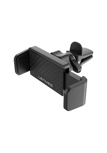 Lenyes Cr144 360 Dönebilen Havalandırma Tasarım Araç Telefon Tutucu Siyah