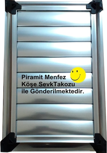 Alüminyum Menfez Parlak Krom Yüzeysel Yapıştırma Kolsuz Hareket (265783029)