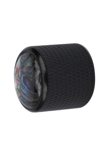 Hfambition 4 Adet Elektro Bas Ve Gitar Ton/volüm Kontrol Knobu - Metal + Gerçek Kabuk Takımı Siyah Renkli Dayanıklı Aksesuar