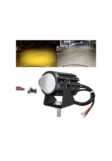 Suofeng Dayanıklı 60w Led Motosiklet Farı - 6000lm Parlaklık, Ip67 Su Geçirmez, Çift Işık Modu 112 Karakter Çok Renkli79