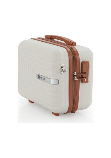 Mçs Polipropilen 3lü Valiz Seti Orta & Kabin & Makyaj V374 S24sy1000080-set 11139 Kemik/kahverengi Kemik - Kahverengi