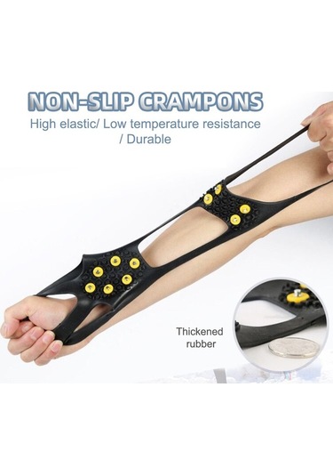 Novahub Kramponlar Buz Çivileri 10-diş Buz Tutuşları Kaymaz Tpe Buz Tutucular Ayakkabı Bot Çivileri Üzerinde Hafif Dış Mekan Sporları Yürüyüş Dağcılık Koşu Buzda Kar Yürüyüşü İçin Siyah, Kış Macerası İçin Mükemmel Siyah Novahub Kramponlar Buz Çivileri 10-diş Buz Tutuşları Kaymaz Tpe Buz Tutucular Ayakkabı Bot Çivileri Üzerinde Hafif Dış Mekan Sporları Yürüyüş Dağcılık Koşu Buzda Kar Yürüyüşü İçin Siyah, Kış Macerası İçin Mükemmel Siyah