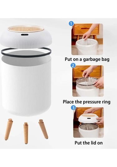 Maoyaya Akıllı Hareket Sensörü Otomatik Çöp Kovası Çok Renkli Kapak, Küçük Plastik Çok Renkli