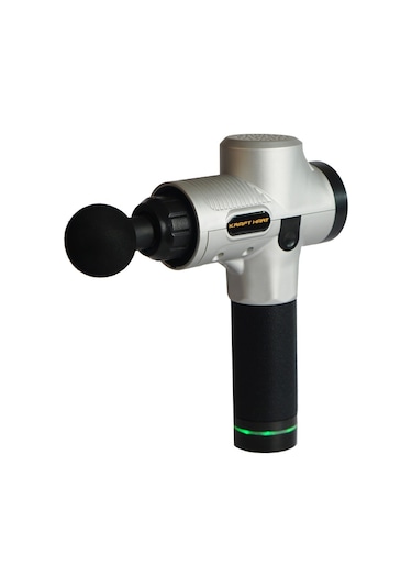 KRAFT HART Lcd Dokunmatik Masaj Tabancası Aleti 30 Hız Ayarlı 24v Gümüş