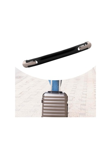 Homyl Bavul Sapı Tutacağı Sağlam Taşıma Kutu Seyahat Çantası Için Siyah Çok Renkli