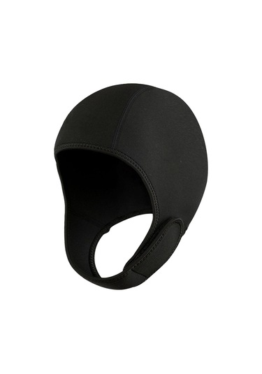 Suntek Scuba Diving Hood 2mm Neopren Dalış Wetsuit Sörf Siyah Siyah