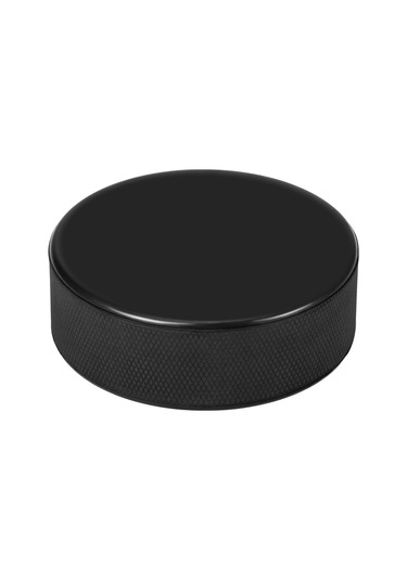 Xindoker 2 Adet Lastik Hokey Topu - 7.5x2.5cm Boyut - 163g Ağırlık Her Bir Siyah