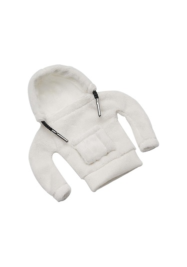 Suntek Kapşonlu Kapak Otomatik Vites Kolu Topuzu Kapağı Beyaz