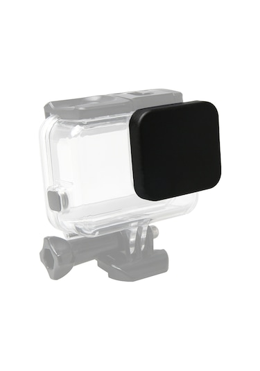 Kangvka Gopro Hero 5/6/7 Black Su Geçirmez Kılıf İçin Siyah Lens Kapağı - Toz Ve Çizik Korumalı Dayanıklı Pc Malzeme