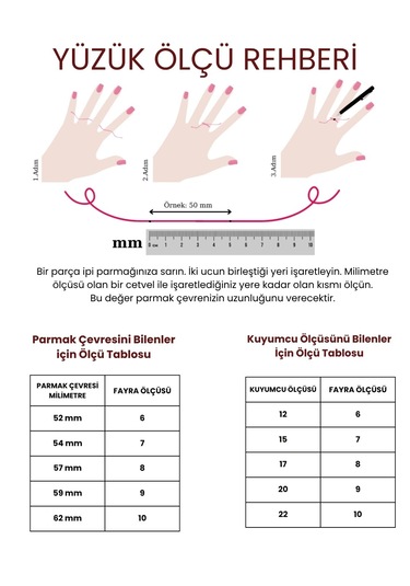 Bronz Yüzük Kristal Taşlı Bronz