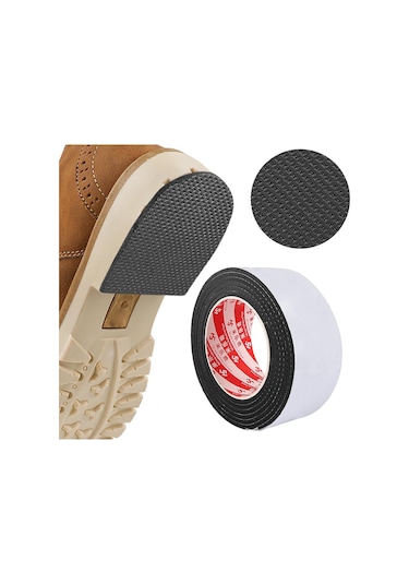 Suntek Ayakkabı Tabanı Koruyucu Kaymaz Taban 5cmx200cm Siyah