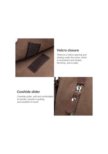 Wondernest Augur 8501 Erkek Günlük Kanvas Omuz Messenger Kolay Kullanıcı Çanta Altın