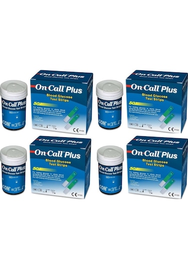 On Call Plus Kan Şeker Ölçüm Çubuğu 200 Adet