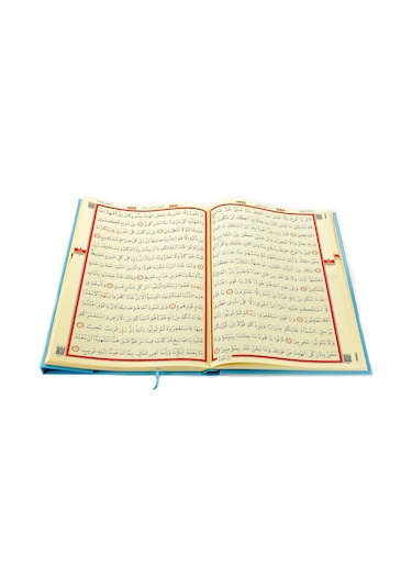 Kuranı Kerim - Sade Arapça - Cami Boy - Sesli - Mavi Renk - Bilgi