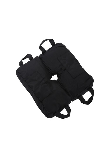 Wezone Dış Mekan Şemsiyesi Sabitleyici Sandık, 900d Oxford Kumaş, Bölünebilir Tasarım, Yağmur Ve Hava Dayanıklı, 45x45cm Kare Desenli Ağırlık Torbası