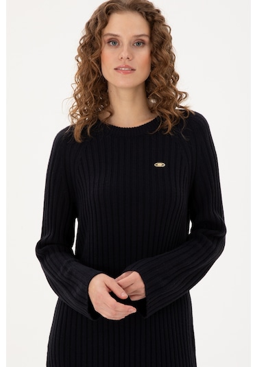 U.s. Polo Assn. Kadın Lacivert Elbise Triko 50297079-vr033 Lacivert