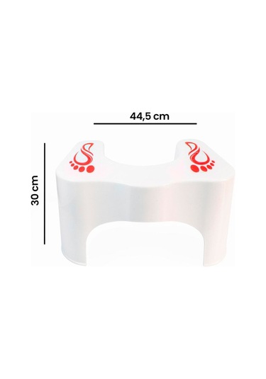 Klozet Taburesi Klozete Oturma Aparatı Kırmızı