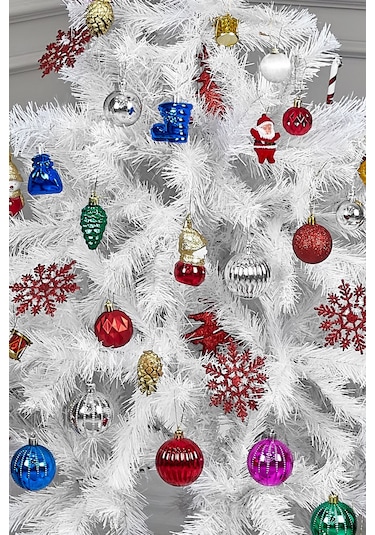 Waldern Luxury Series 180 cm Yılbaşı Çam Ağacı Beyaz