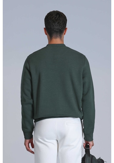Lufian Erkek Loved Sweatshirt 112030137 Çimen Yeşili Çimen Yeşili