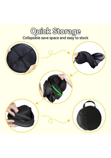 4/8 Katmanlı Bitki Asılı Kurutma Ağı Nefes Alabilen Bitki Gri - Siyah