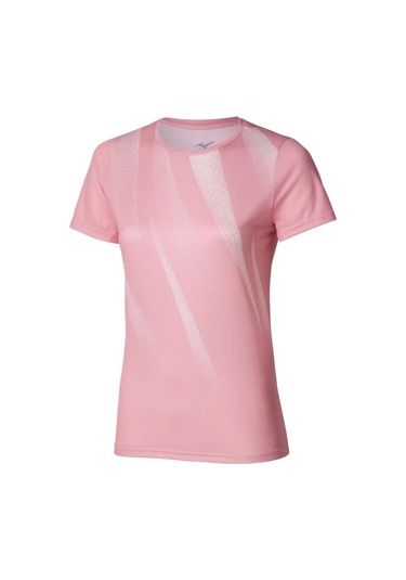 Core Graphic Kadın Tişört Pembe Çok Renkli