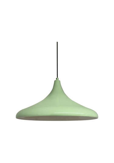 45 Cm Çaplı Champion Xl Mint Yeşili Avize Tekli Sarkıt Lamba Cafe Salon Genç Odası Avizeleri Mint Yeşili