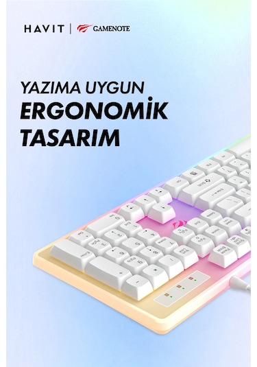 Havit Gamenote KB876L Oyuncu Klavyesi