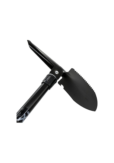 Rox Camping 0106 Pusulalı Mini Katlanır Kürek Kamp Küreği 42 Cm