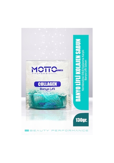 Motto Plus Kolajen Özlü Banyo Lifli Sabun 130 G