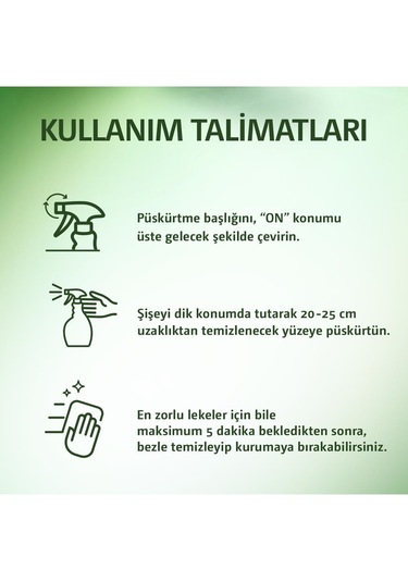 Marc Mutfak Temizleyici Yağ Çözücü Limon Kokulu Sprey 750 ML