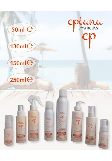 Cpiana Güneş Koruyucu Krem Spf 50+ Argan Yağı 150ml