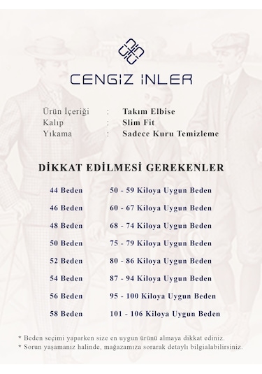 Cengiz İnler Baklava Desen Kırlangıç Yaka Tek Düğme Damatlık 001