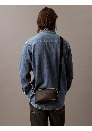 Calvin Klein Erkek Çapraz Çanta Lv04g3015gub1 Siyah