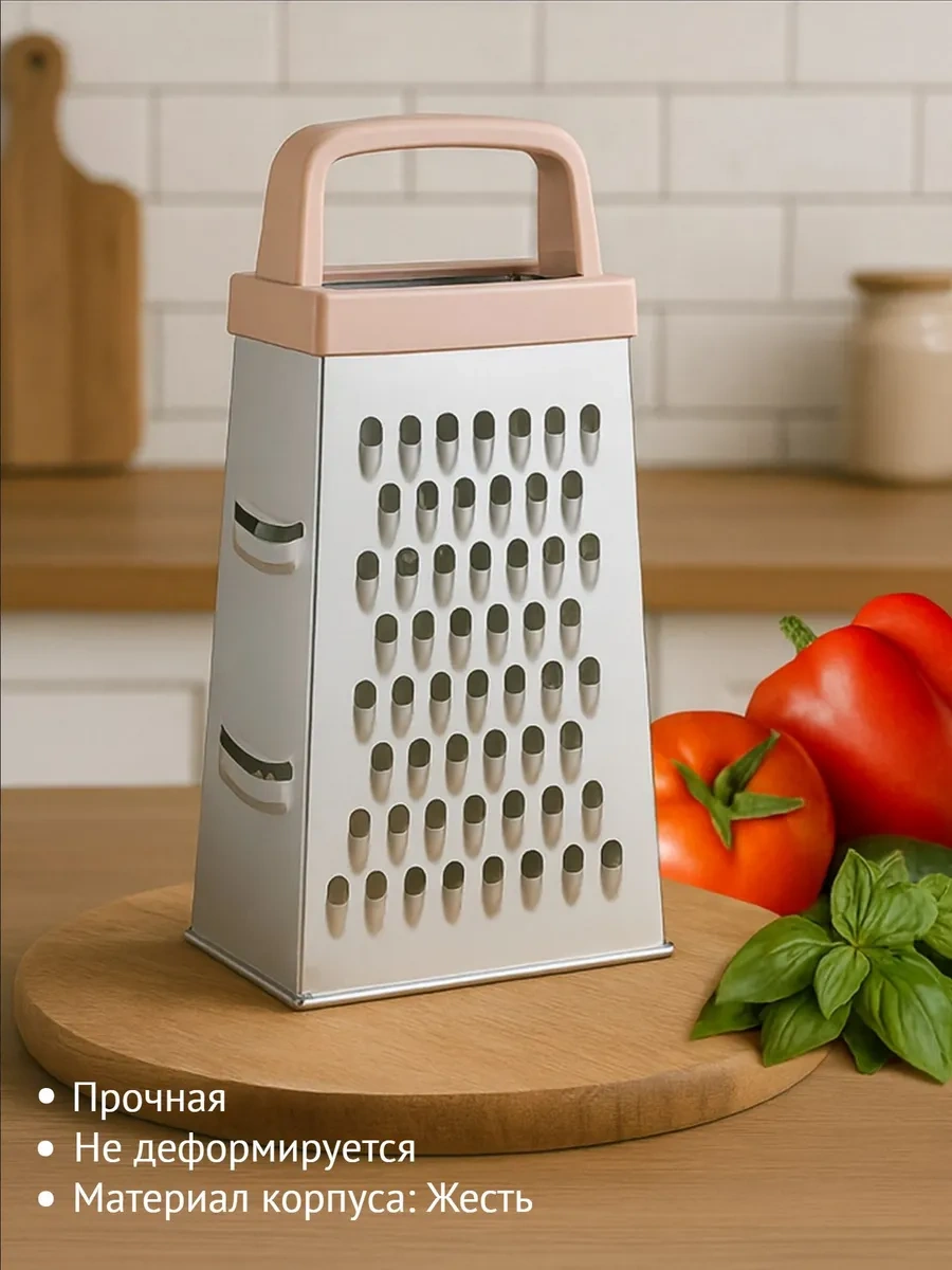 Vetta 4 Taraflı Rende 20 Cm 205386075 Paslanmaz Çelik