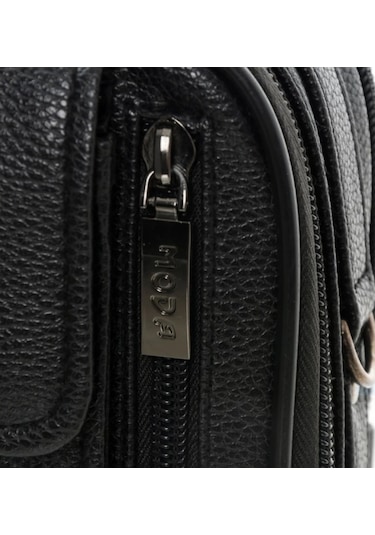 Moda Erkek El Çantası Suni Deri Kasalı Cepli Kullaşlı 43Syh 19Cm