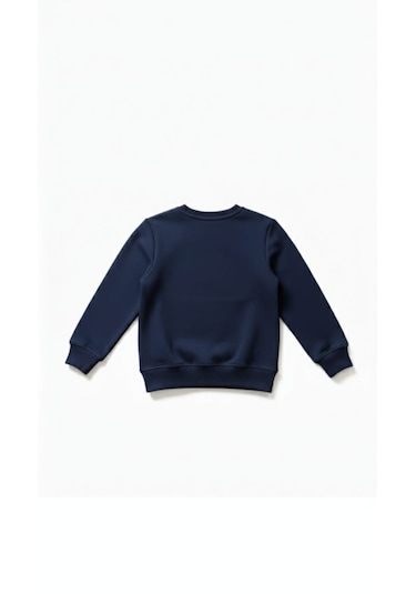 Coupon Çocuk Sweatshirt / Logo Baskılı Lacivert