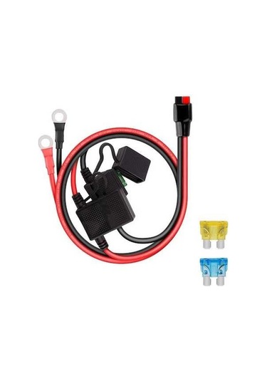 Novahub Halka Terminalleri Ve 4 Konnektörlü Çift Pozitif/negatif Atc Sigorta Tutucu 10awg Tel