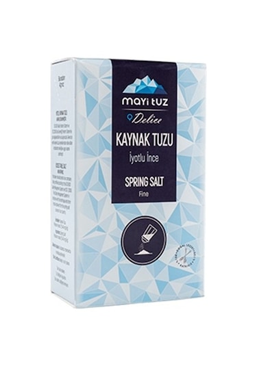 Mayi Tuz Kaynak Tuzu Iyotlu Ince 600 Gr