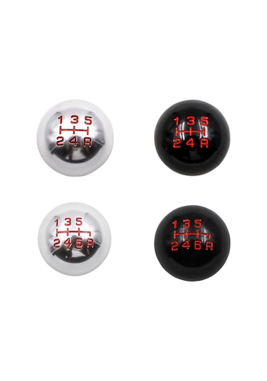 Yaozixa Honda Civic Fd2 Type-r İçin 6 Vitesli Manuel Vites Kolu, Ergonomik Tasarım, Metal, Gümüş Rengi, Hızlı Ve Yumuşak Vites Değişimi Gümüş