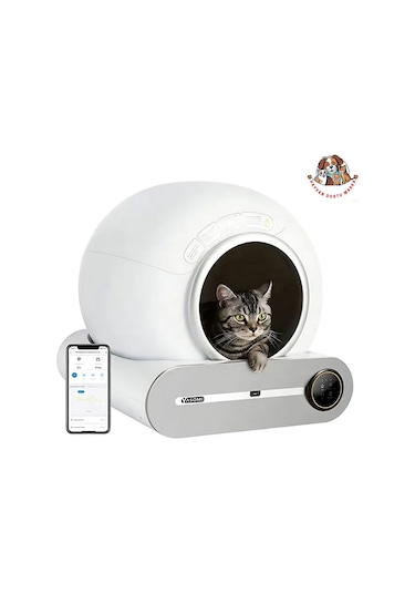 Yasomi Smart Cat Cleaner 9 L Kapasiteli ve Wifi Uygulama Bağlantı Kedi Tuvaleti