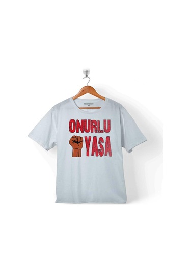 Onurlu Yaşa 1 Mayıs İşçi Bayramı Eylem Direniş Çocuk Tişört 001