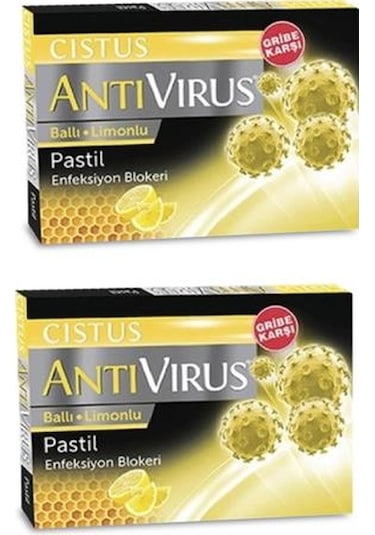 Cistus Ballı Limonlu 10'lu Pastil-2 Adet