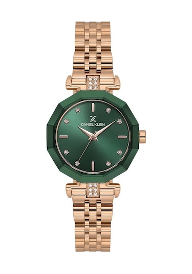 Daniel Klein Dke.1.10840-9 Taşlı Tasarım 3 Atm Suya Dayanıklı Rose Kadın Kol Saati Rose Gold