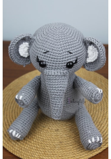 Aleylife Amigurumi Sevimli Fil Bebek
