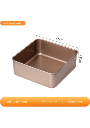 Wezone 8 İnç Profesyonel Derin Kenarli Pasta Kalibi - Anti Yapışkan Tabaka, Kolay Temizleme, Dayanıklı Malzeme İle Pastane Ve Ev Fırınlama Diğer