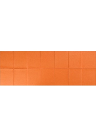 Ranyeek Portatif Katlanabilir Pvc Spor Matı - Fitness Ve Yatırarak Oturma Hareketleri İçin Esnek Egzersiz Pedleri Turuncu Turuncu