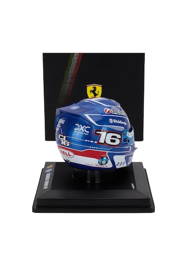 Looksmart Ferrari Sf-25 Charles Leclerc Miami Gp 2025 Diecast Kask 1/5