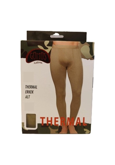 Gümüş Erkek Termal Tayt İçlik 4055 - 1 Adet