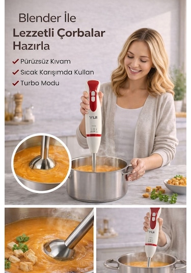 Yui M53 Multiblender 1700w Paslanmaz Çelik 1.5l Kapasite